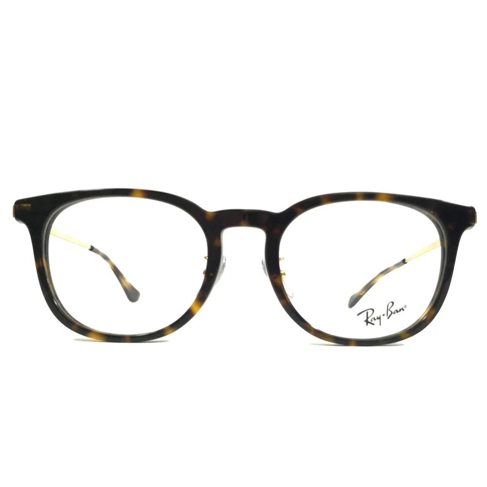 Ray-Ban Eyeglasses Frames RB5453D 2012 Tortoise Gold Square Asian Fit 52-20-145